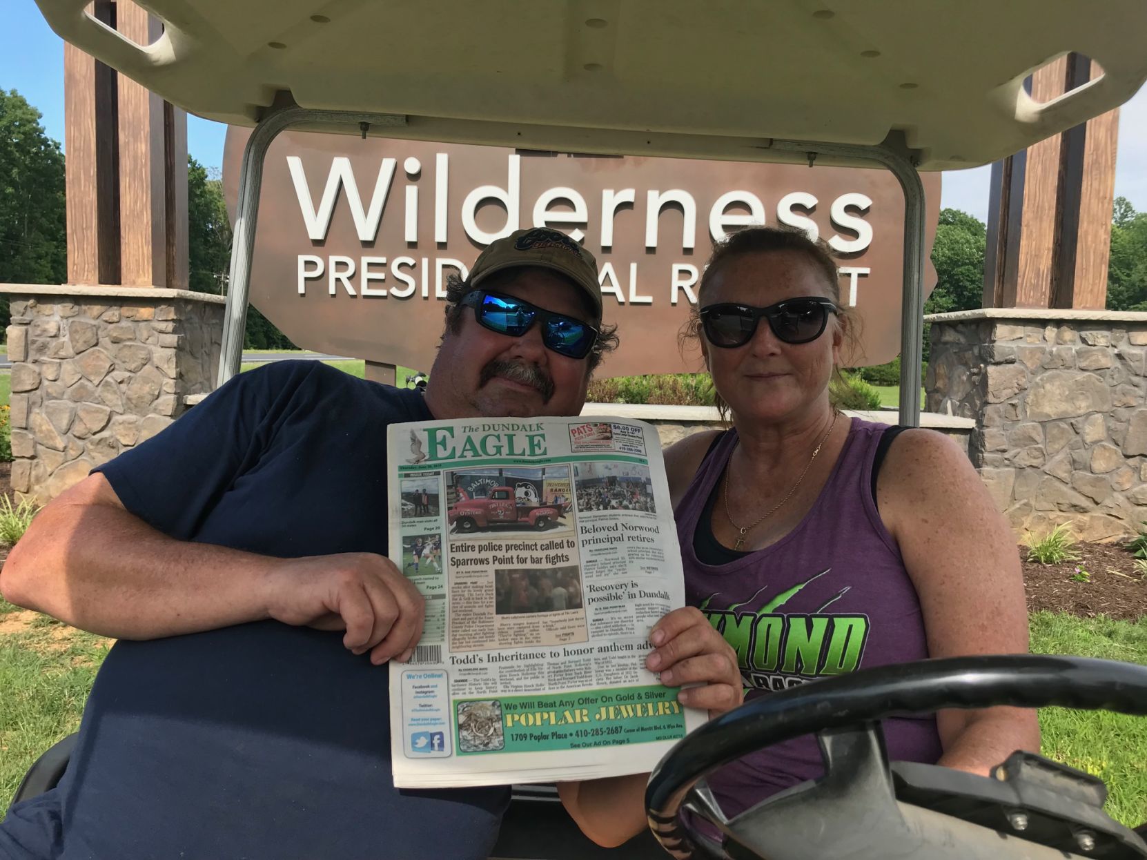 They Took The Eagle on Vacation!
